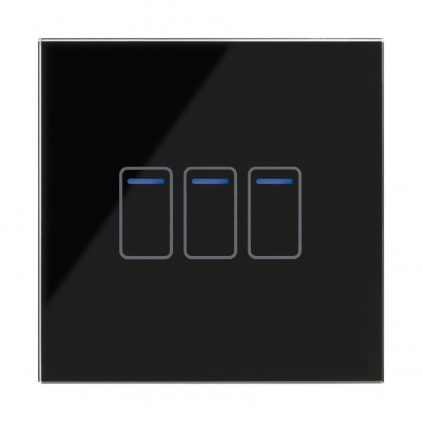 Retrotouch 1 2-Way 3-300W LED Dimmer Switch Module Black 